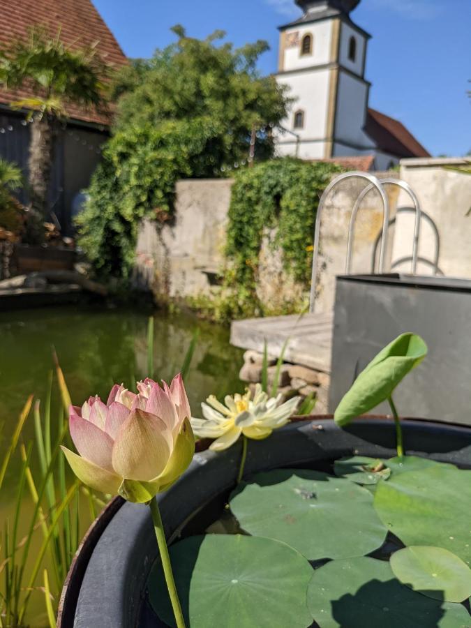 Spatzennest Und Rabennest Sugenheim Esterno foto